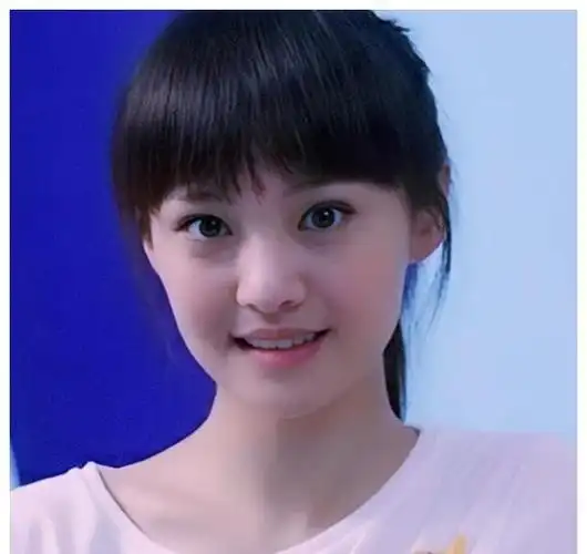 出道前郑爽有多美齐刘海绑马尾满脸胶原蛋白这才是小仙女颜值