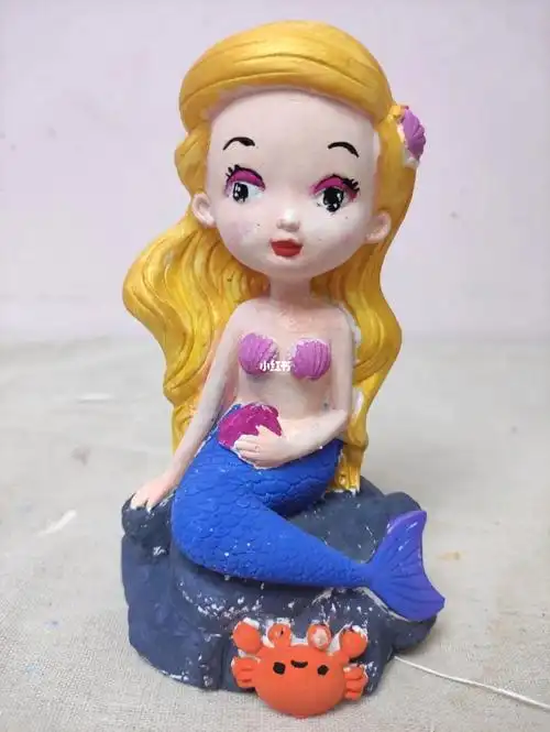 石膏娃娃diy  #石膏娃娃涂鸦