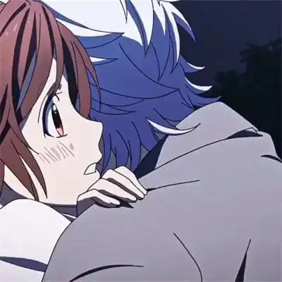 抖音情头动漫一男一女很火好看图片90张_情侣动漫头像_头像屋