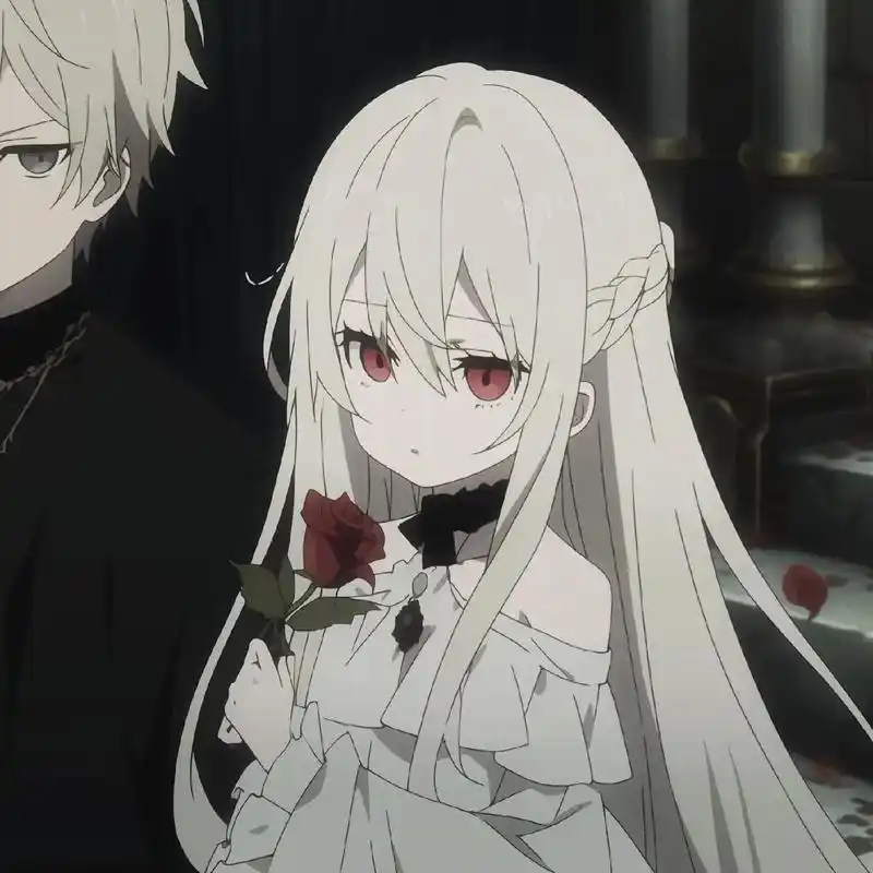 暗黑系情头|如果你在 我就爱这人间#情侣头像 #暗黑系情头  - 抖音