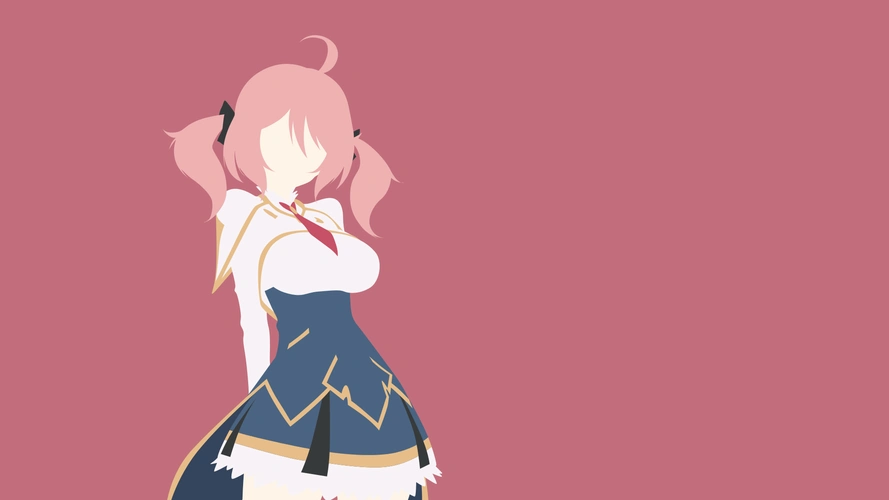 简约个性动漫无脸美少女电脑壁纸下载简约个性动漫美少女动漫