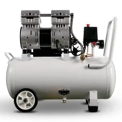 高精密纯铜电机牙科实验室木工汽修无油静音空压机气泵空气压缩机