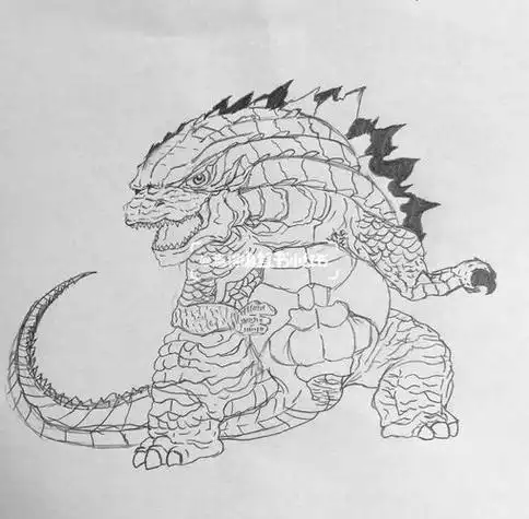 画怪兽简笔画图片大全 画怪兽简笔画图片大全简笔