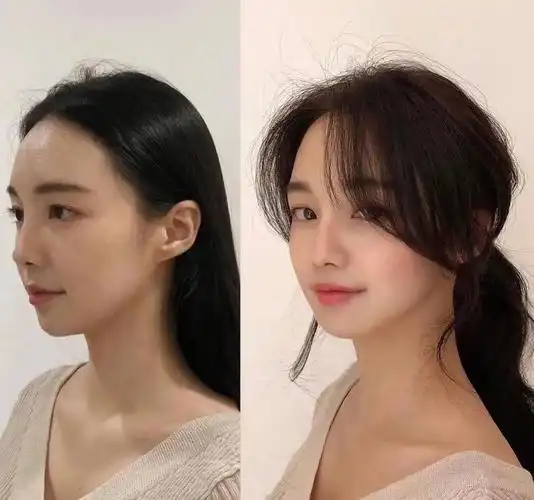 刘海的重要性,有时候刘海挂到耳后还不如剪个弧形刘海,超级减龄没有