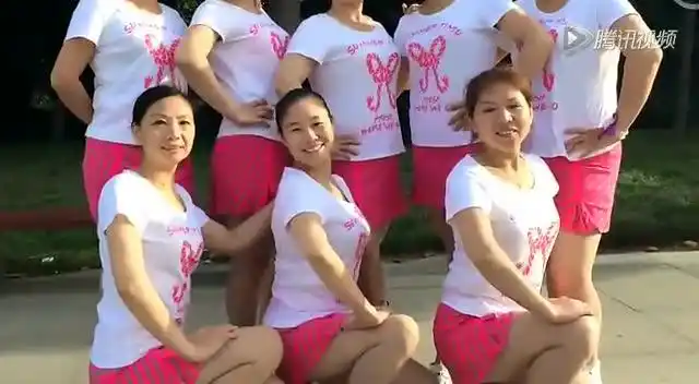 美娇广场舞: 广场健身操 强身健体我看行