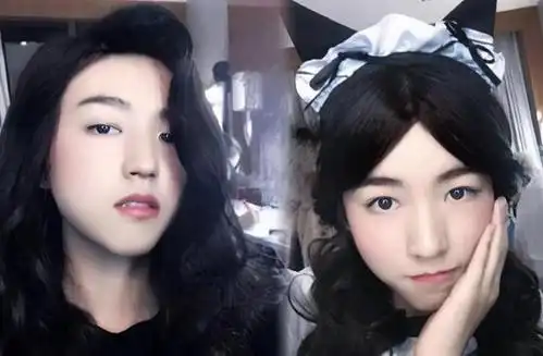 为戏献身的可不只他一个,王源在里面也是女装出镜.