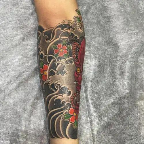 半臂般若_纹身吧社区 - 纹身大咖