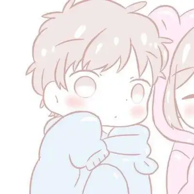 可爱的卡通情侣头像萌系