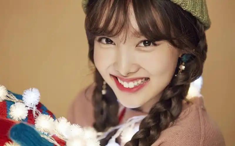 韩国女子歌手twice圣诞甜美写真,高清图片,电脑桌面-壁纸族