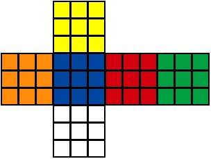 三阶魔方教程图解