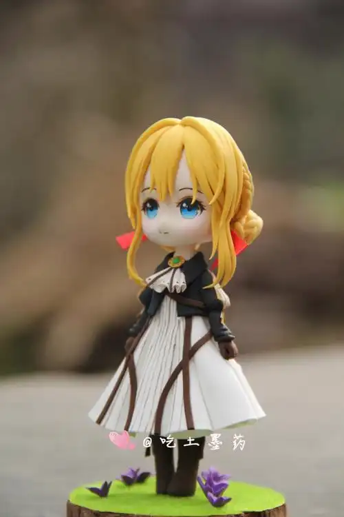 墨药紫罗兰永恒花园薇尔莉特超轻黏土手办定制手办