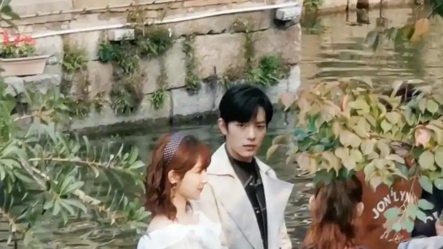 杨紫肖战拍戏路透