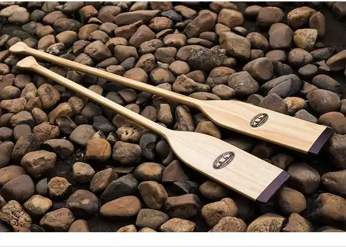 龙舟桨实木船桨划桨订制logo龙舟桨一体式手摇划船桨拍照道具娱乐划水