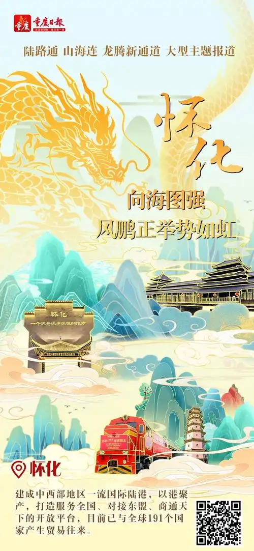 国风海报丨陆路通山海连龙腾新通道