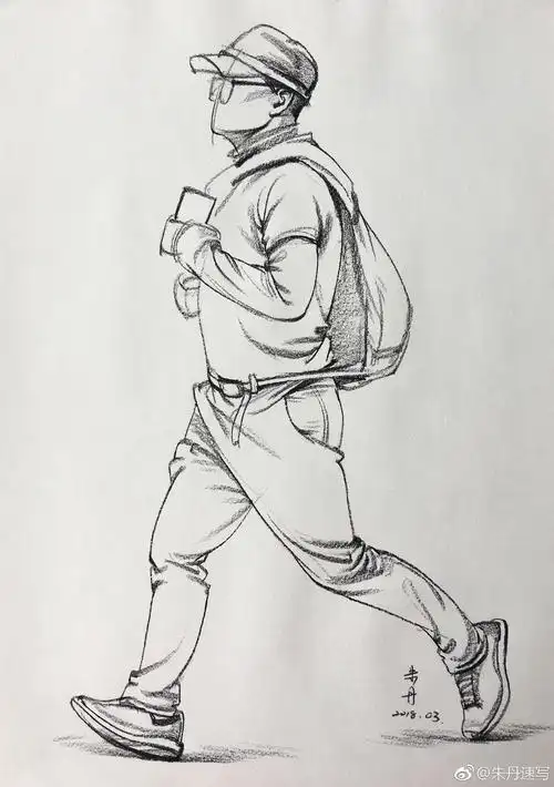 大动态作者(|速写|动态|朱丹_新浪新闻