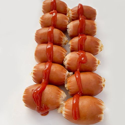 芝士香肠波波维京熏煮180g香浓脆皮火锅食材香肠