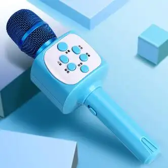 儿童玩具女孩蓝牙话筒麦克风无线音乐儿童卡拉ok宝宝学唱歌机k歌宝