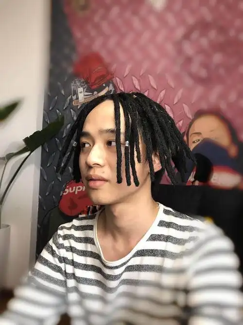 中款tt脏辫【男生中款】|手工艺|其他手工艺|斑马脏辫工作室 - 原创