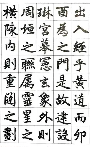 赵孟頫《三门记》临写示范(附视频)