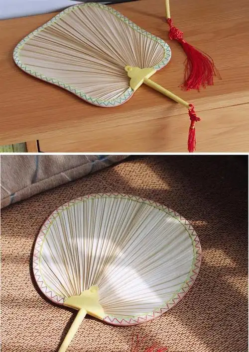 木卫匠心制作家用女夏天手工老式葵扇子古风儿童蒲扇团扇圆扇古典中国