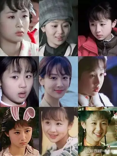 就有点无语,小时候杨紫也是尖下巴,额头鼓,法令纹深,怎么不说他小时候