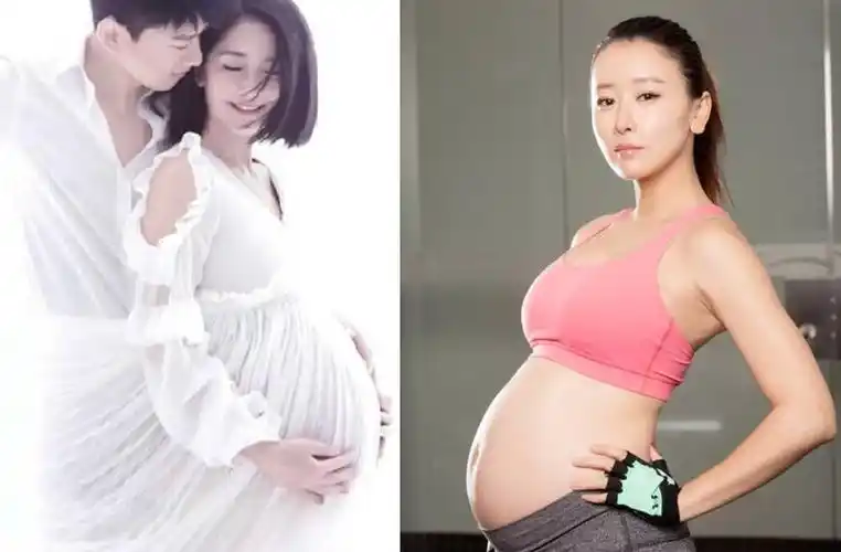 谢娜毛俊杰同期产女同期复出同晒孕肚照但毛俊杰赢了