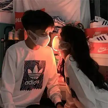 超甜情侣头像唯美真人高清可爱甜蜜情头图片