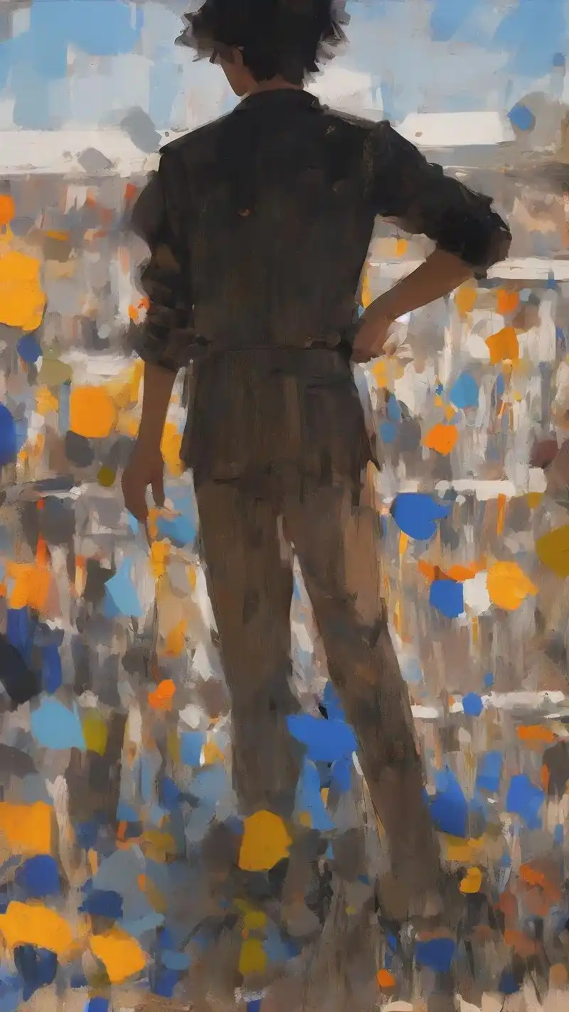 男生背影壁纸,氛围感拉满91