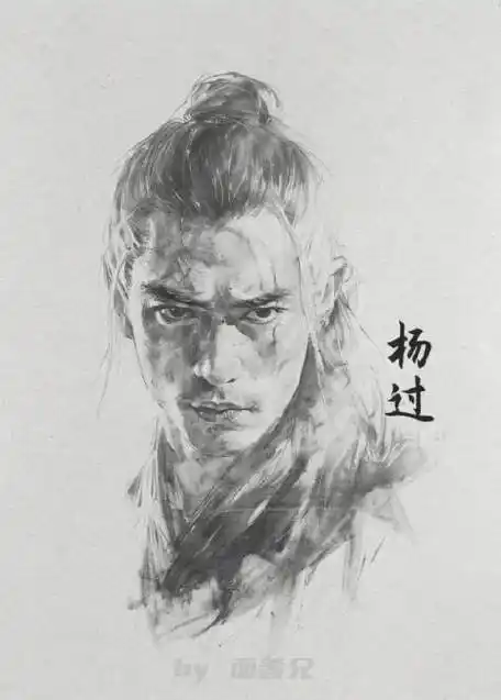 这《神雕侠侣》人物画总感觉每个人都有原型