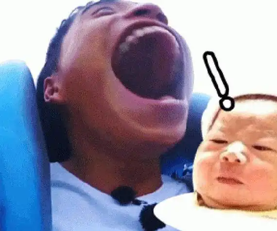 王大陆吃小孩表情包是什么梗 这嘴巴的确一般人比不了