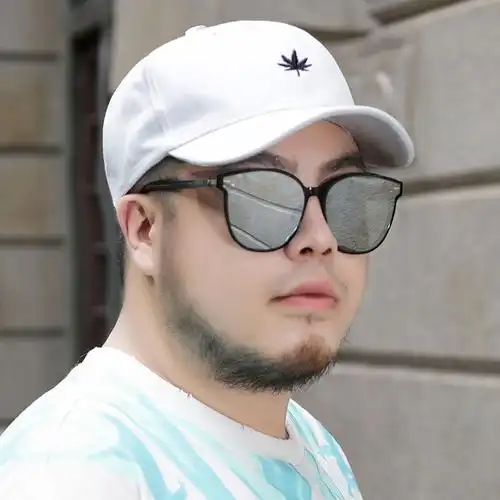 胖子潮流加大鸭舌帽头大适合的帽子akurtz网帽款藏青色标准码5460cm