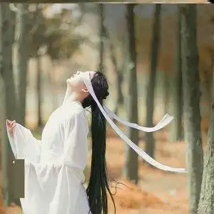 蒙眼丝带拍照蒙眼睛的道具遮眼丝带眼罩飘带眼纱古风丝巾气质遮光