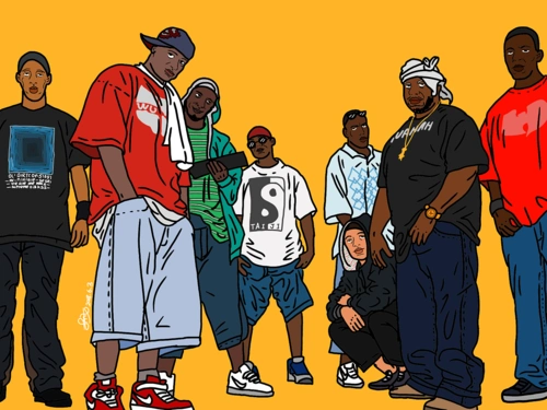 美国说唱团体武当派说唱歌手潮图壁纸