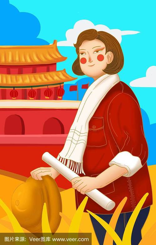 原创五一劳动节工人妇女