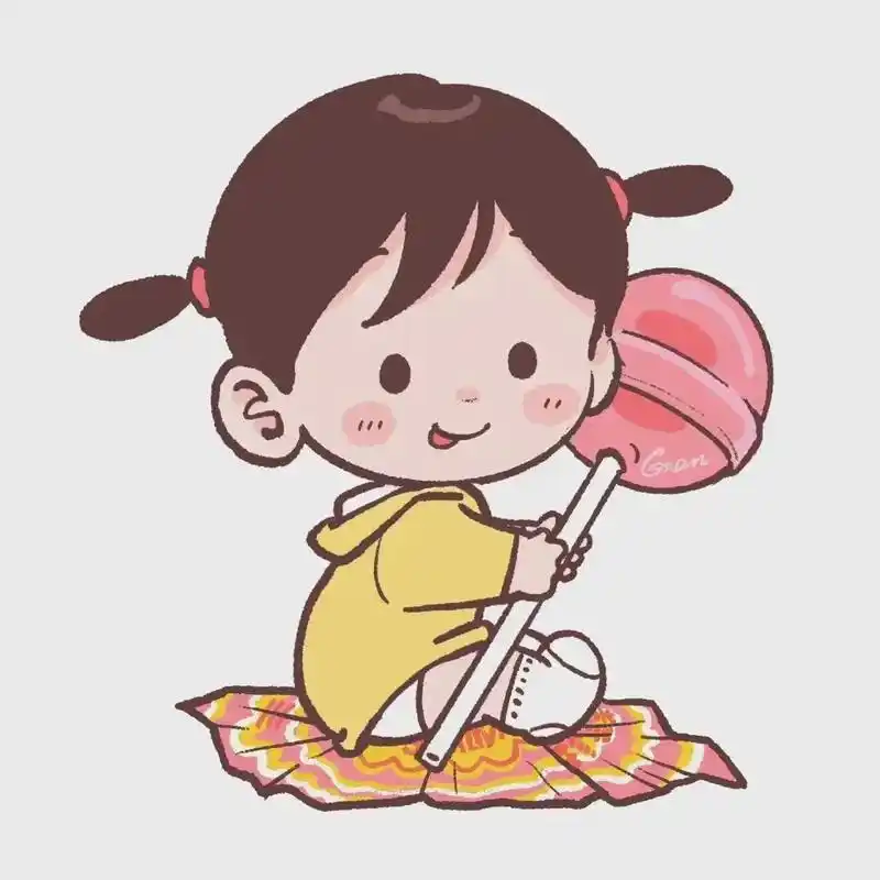 卡通头像 #超可爱 小年快乐 - 抖音