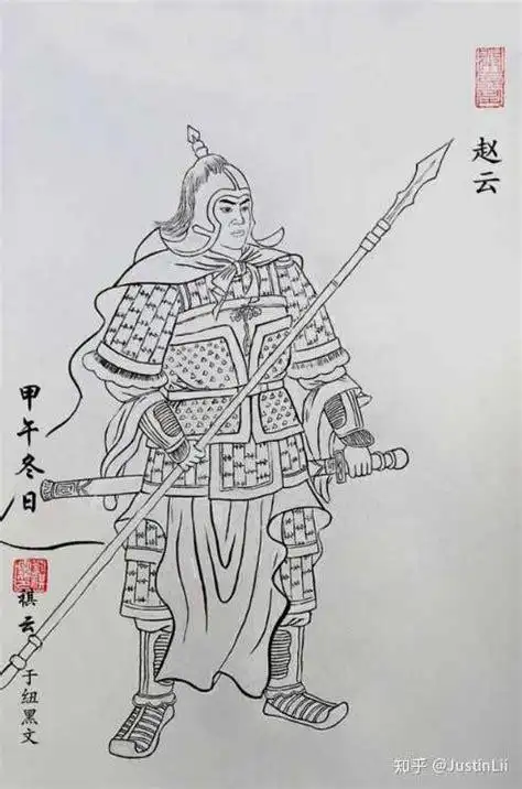 赵云简笔画步骤赵云简笔画2022已更新今日推荐