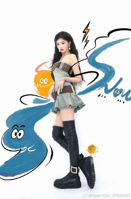 rv璀璨星姿##rogervivier2023秋冬系列#@孔雪儿搭配 viv go thick 饰