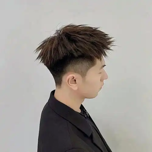 男生发型推荐摩根烫前刺雀食帅