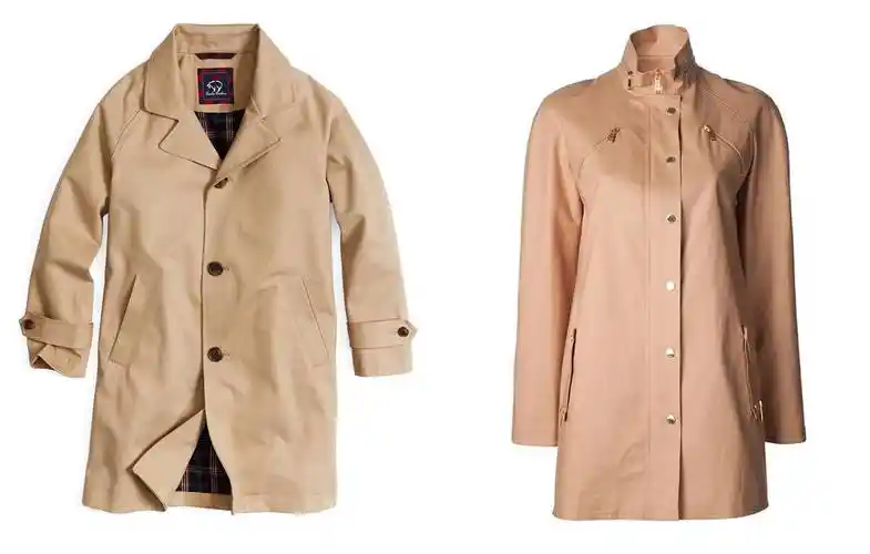 overcoat 外套,又称为大衣,是穿在最外的服装外套的体积一般比较大,长