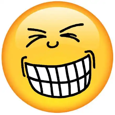 咧嘴笑 - emoji 大脸表情_动图_emoji表情