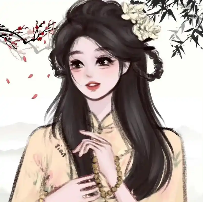 新中式古风头像 ~ 小红书@湉元素 - 抖音