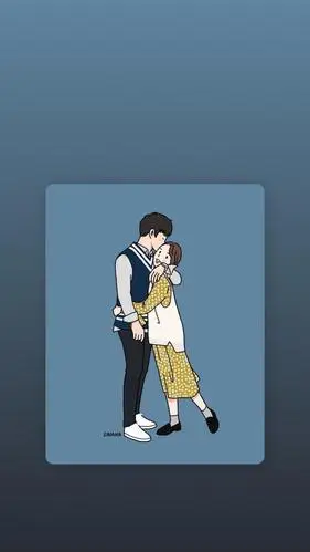 唯美卡通浪漫情侣