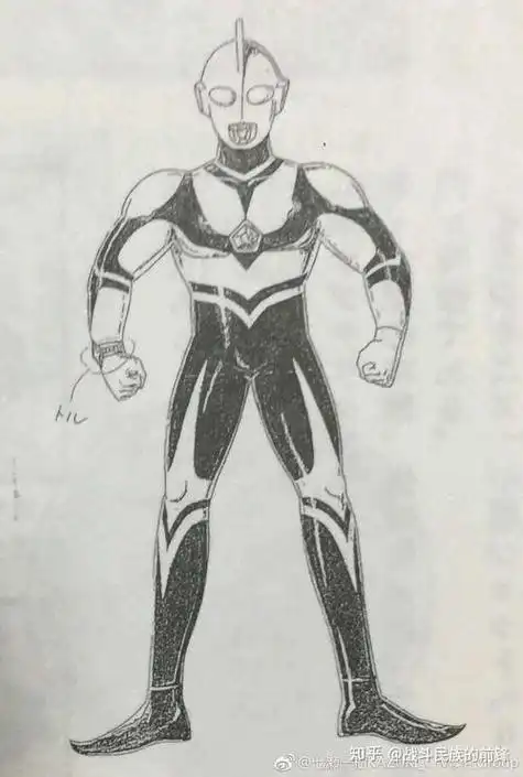 奥特曼素描简单画法 奥特曼的画法素描