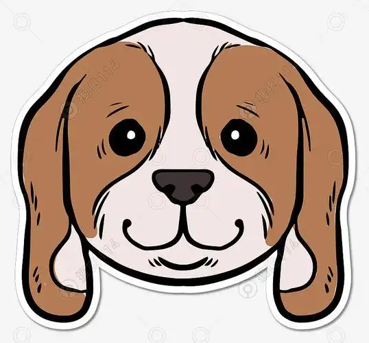 卡通可爱小狗头像