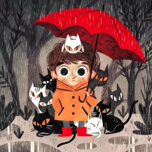 好玩有趣又有爱爱在纸箱里西班牙插画师davidsierralistón的插画作品