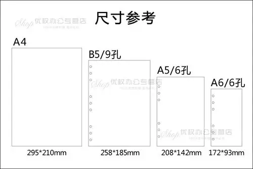 2016效率手册活页纸b5a5a6一天一页6孔活页芯日程本内页内芯替芯