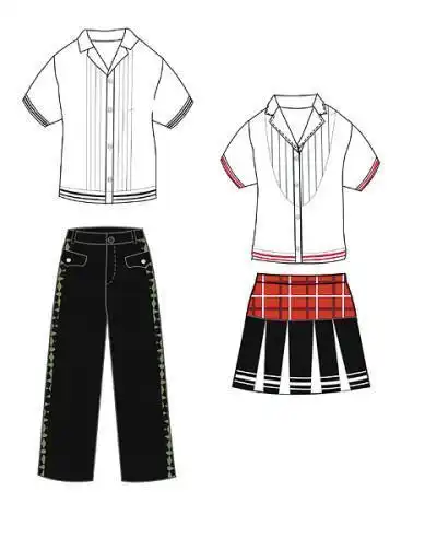 校服 学生装 夏季学生制服