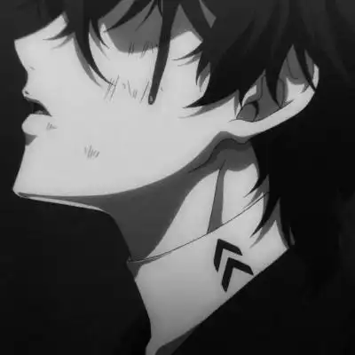 动漫男生头像丧