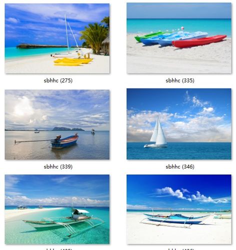 简约现代北欧装饰画自然风光一帆风顺海景沙滩喷绘画芯帆船油画