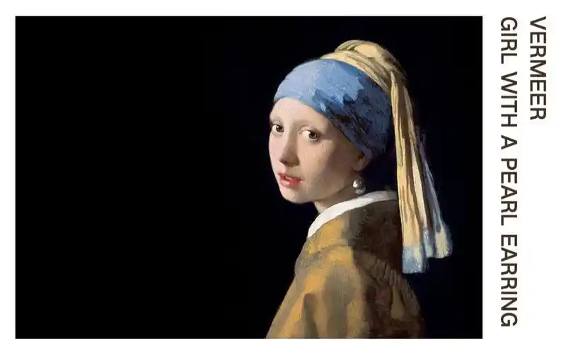 戴珍珠耳环的少女